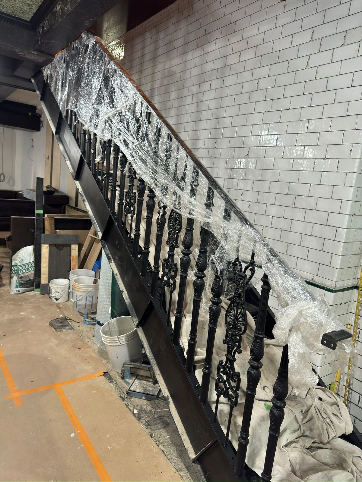 Ornamental steel staircase and balustrade by Weld Plus