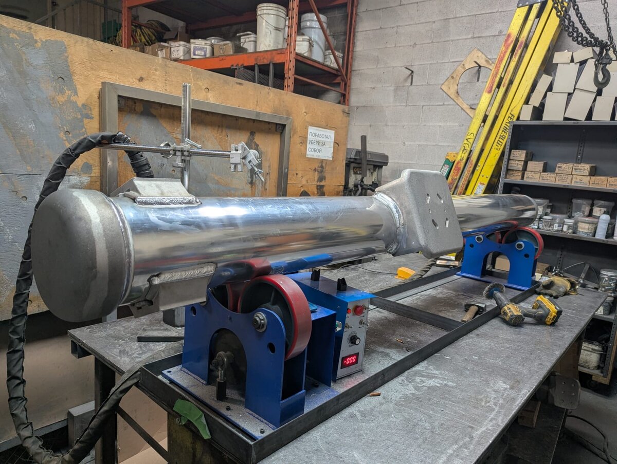 Aluminum conductor pipe buswork fabricated by Weld Plus